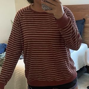 boutique brand striped sweater